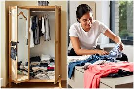 Cara Mengatur Isi Lemari Yang Sempit Biar Muat Dua Kali Lipat Baju